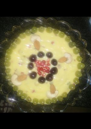 A picture of Fruits & Dry fruits Custard.