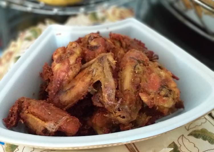 Langkah Mudah untuk Membuat Ayam goreng rempah biji pala yang Lezat