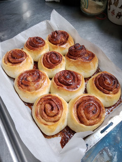 A picture of Easy Homemade Cinnamon Rolls.