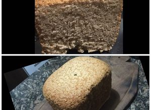 Una foto de Pan sin gluten de máquina de pan