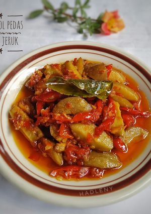 Foto resep Jengkol Pedas Daun Jeruk