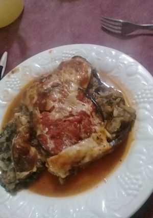 Una foto de Lasagñas de berenjenas Lily