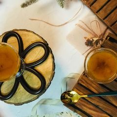 A picture of Fresh Wood-Apple Juice.