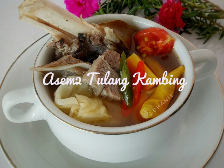 Anti Ribet, Buat Asem2 Tulang Kambing Enak
