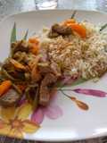 Émincés de bœuf façon wok