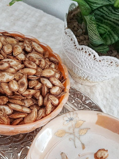عکسی از دستور تخمه کدوی بو داده