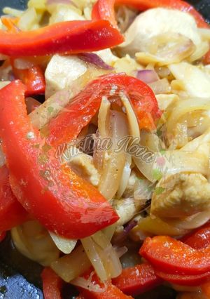 Foto resep Tumis Ayam Paprika (DIET/EAT CLEAN)