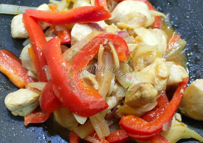 Resep Tumis Ayam Paprika (DIET/EAT CLEAN) oleh Kristina ...