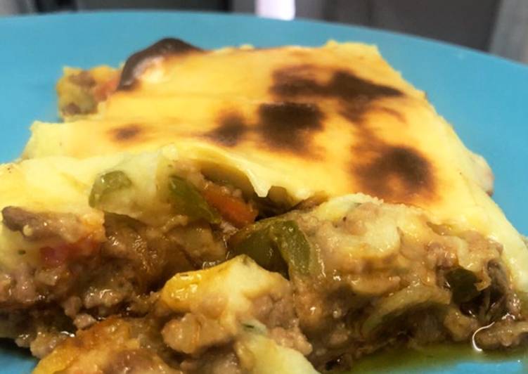 Pastel de carne 🥩🥕🥔