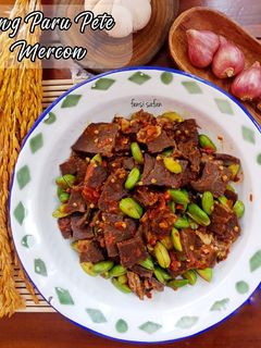 Foto resep Oseng Paru Pete Mercon