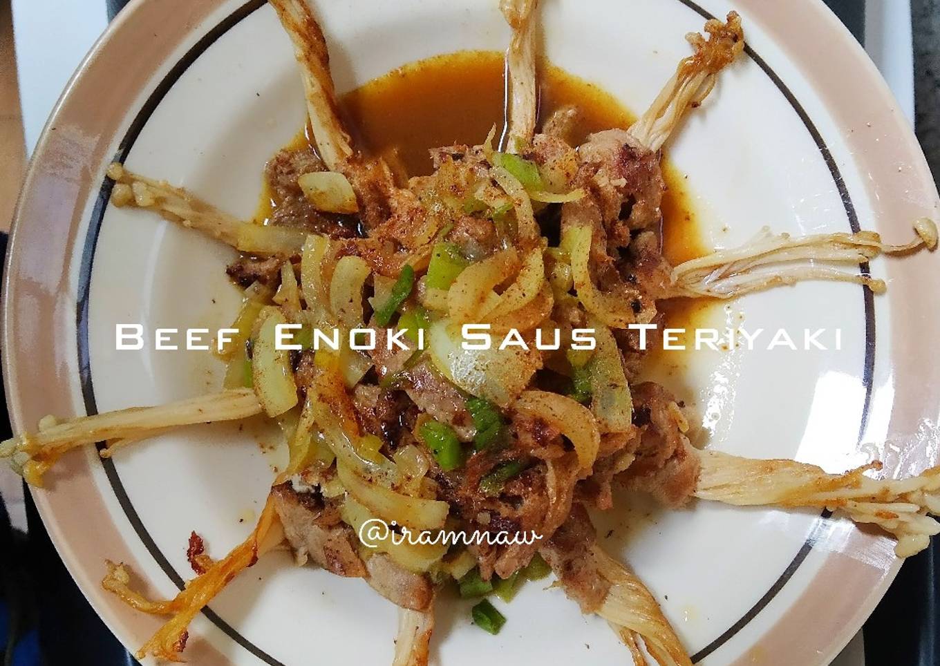 Beef Enoki Saus Teriyaki