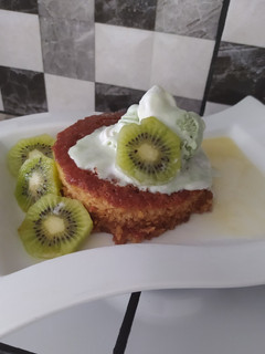 A picture of Malva pudding.