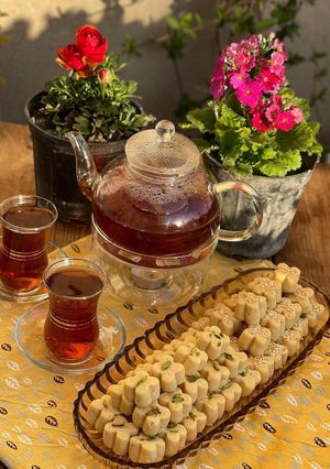 عکسی از دستور شیرینی نخودچی