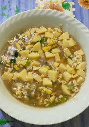 Foto resep Mun Tahu Telur Ayam Simpel