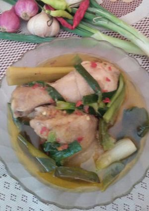 Foto resep Gulai ayam tanpa santan