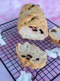 Pane con mirtilli e cocco