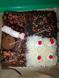Brownis topping mix cuma 2 telur