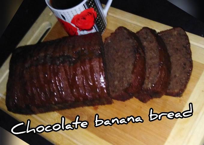 Recipe of Homemade Chocolate banana bread