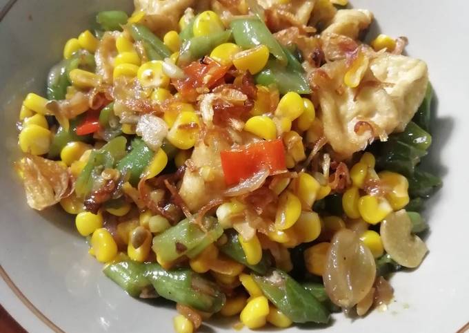 Bagaimana Menyiapkan Tumis Buncis Tahu Jagung, Lezat Sekali