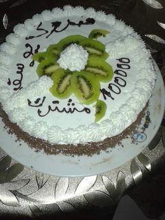 صورة لوصفة حلوى بالكريم شانتيه