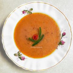 A picture of Salmorejo.