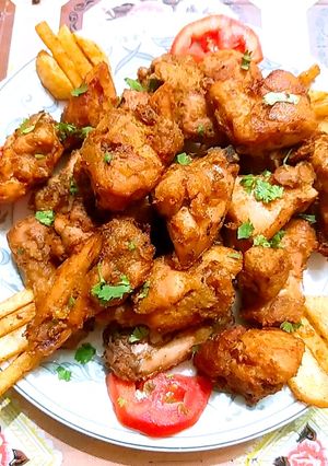 A picture of Chicken pakora.