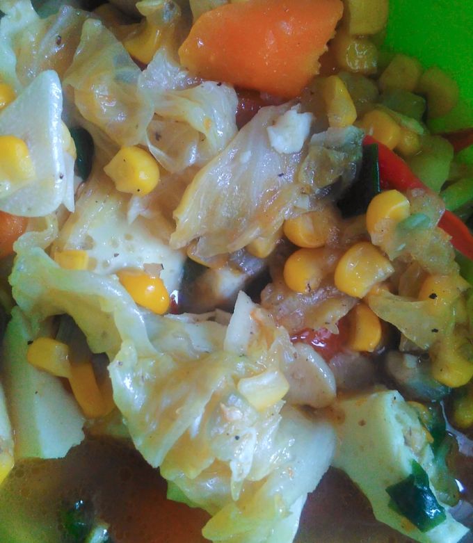 Foto resep Tumis Sayur sehat putih telor
