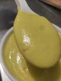 Salsa de aguacate con suero de leche🥛🥑🍎