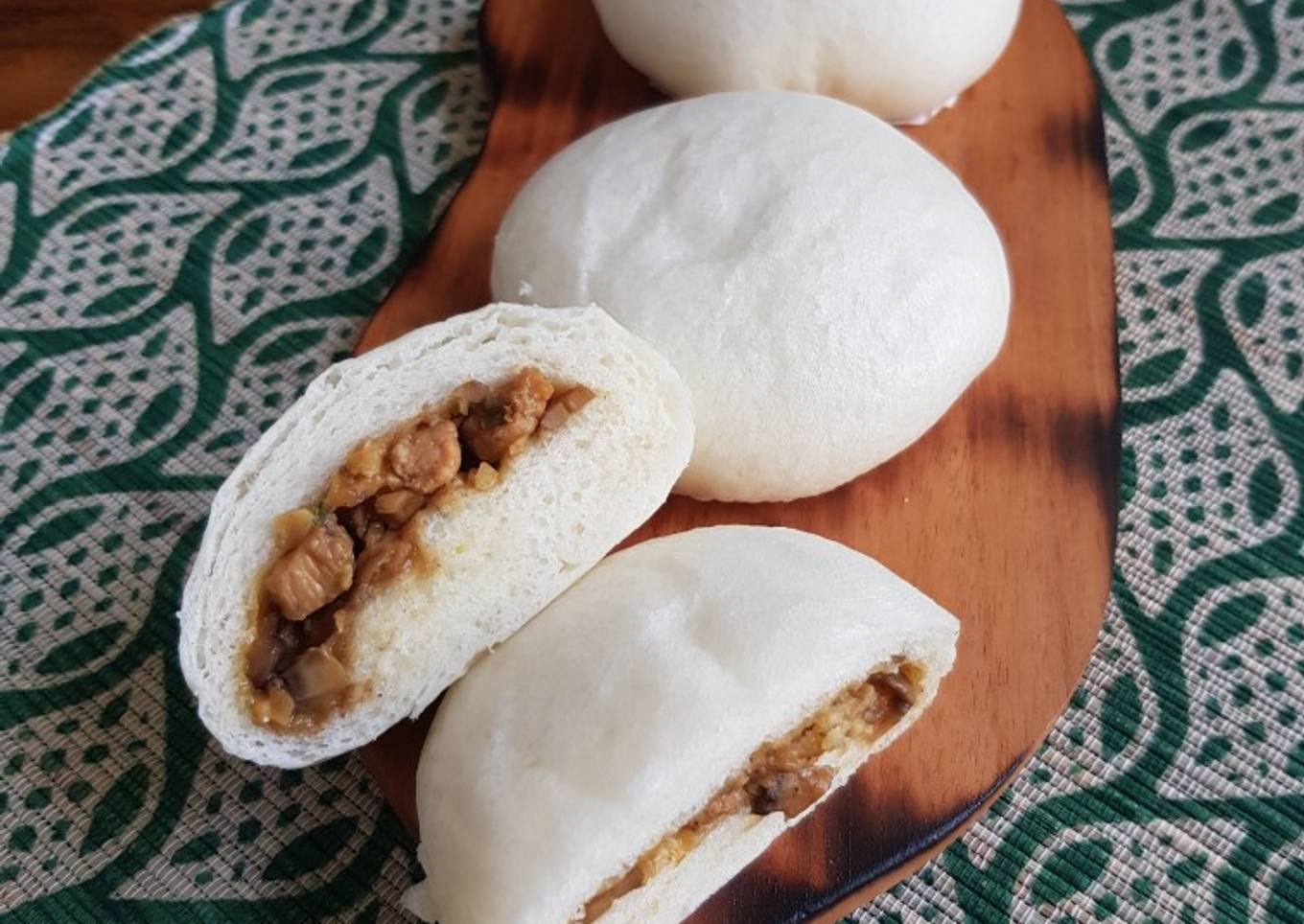 Bakpao Ayam Jamur