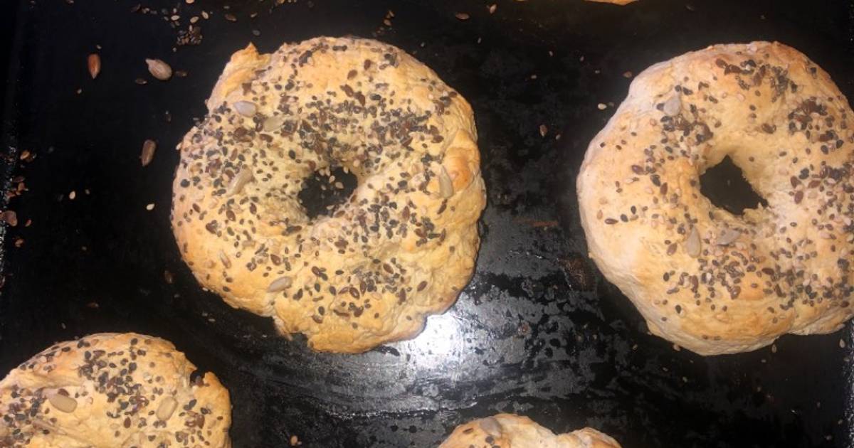 Bagels sin gluten Receta de Milena- Cookpad