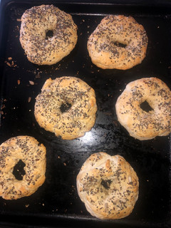 Una foto de Bagels sin gluten