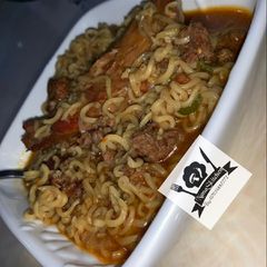 A picture of Minced meat noodles.