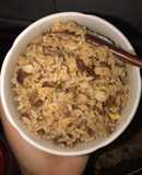 Cơm chiên lạp xưởng trứng