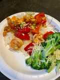 Spicy cashew shrimp