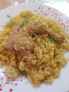 صورة لوصفة كبسة دجاج