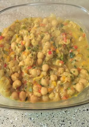 A picture of Alkaline - Garbanzo Beans Stew (chick peas).