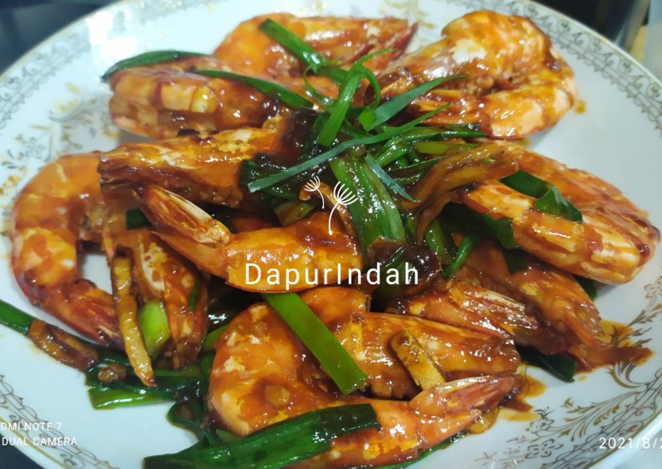 Udang sauce tiram
