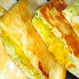 Cheesy pita pockets