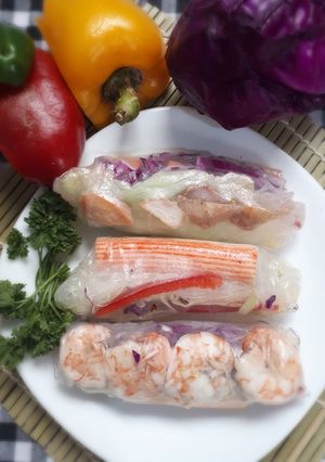 Foto resep Vietnam spring roll