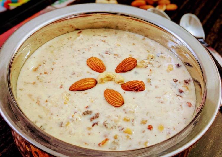 Dry fruits kheer