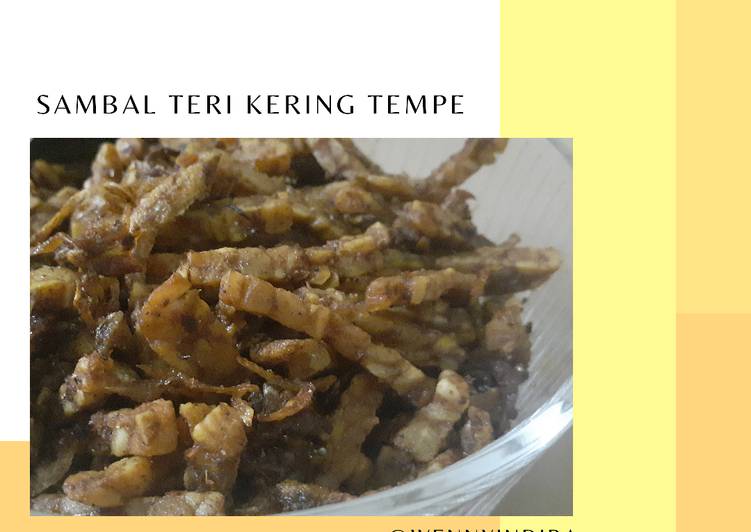 Resep [16] Sambal Teri Kering Tempe, Enak