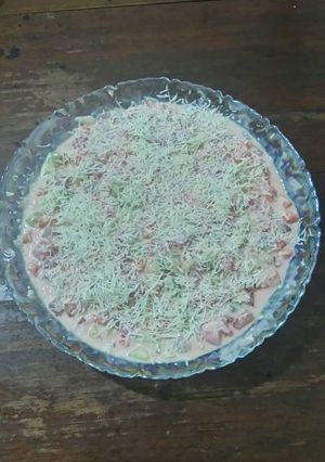 Foto resep Salad buah keju simpel