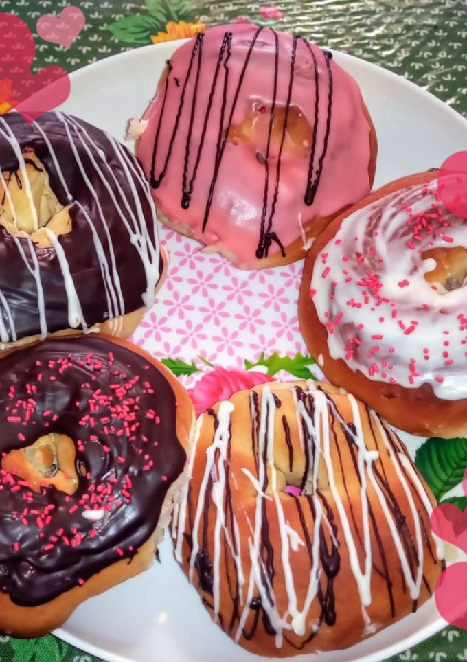 Una foto de Donas al horno