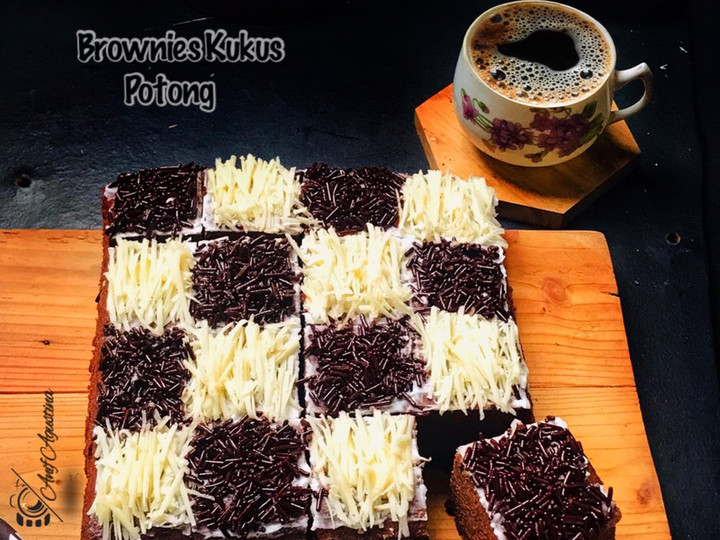 Ini dia! Resep memasak Brownies Kukus Potong  sesuai selera