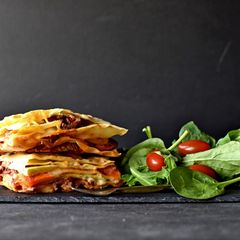 A picture of Lasagne.