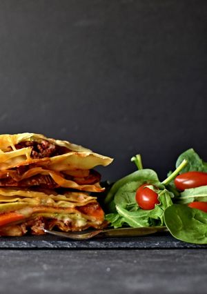 A picture of Lasagne.