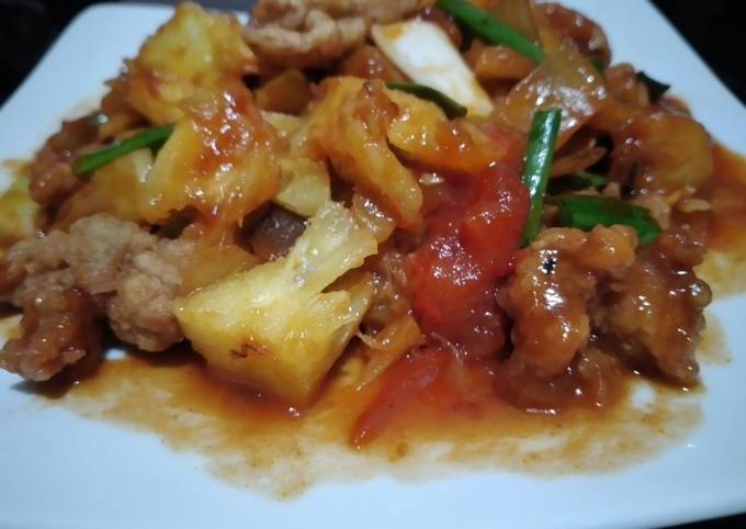 Resep Ayam Nanas Asam Manis Oleh Zuniatul Yuta Cookpad