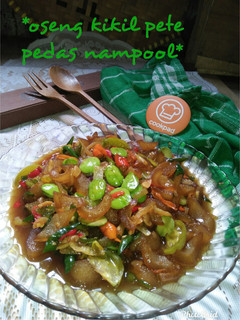Foto resep *oseng kikil pete, pedas nampool 😋*