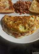 Anthony's Corned Beef and Hash Omelet