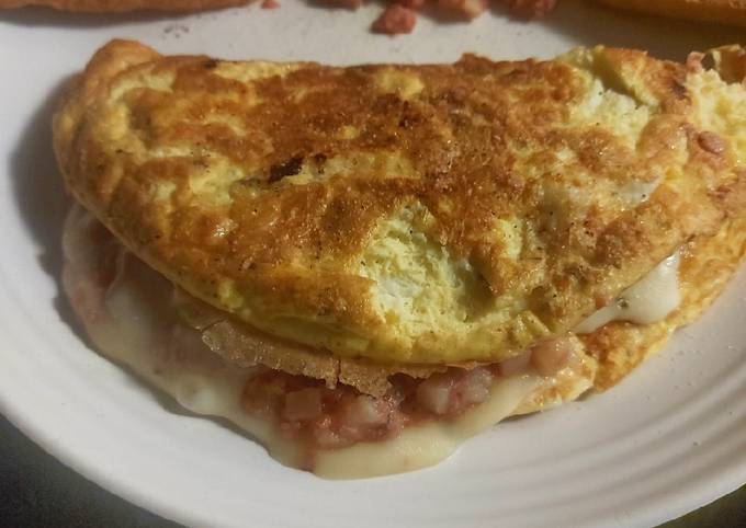 Anthony's Corned Beef and Hash Omelet